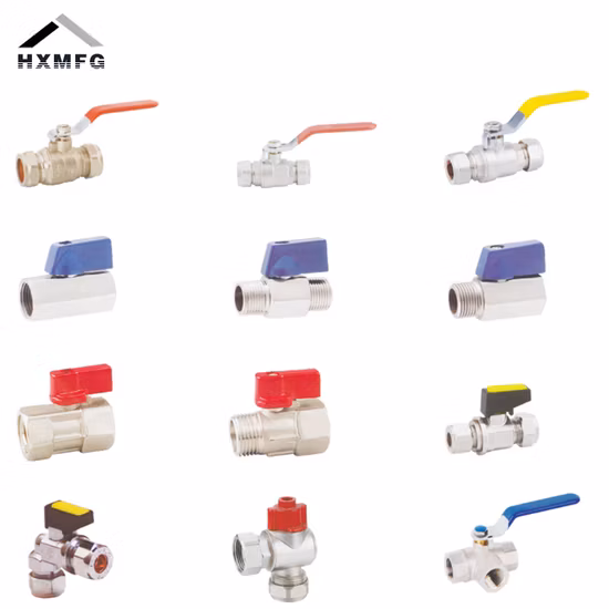 Laiton Dzr Bronze Acier inoxydable Fonte Ductile Boule Mini Gaz Bavoir Robinet Bavoir Arrêt Globe Vérifier Non